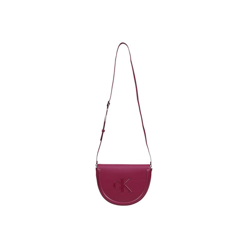 Calvin Klein Borsa Donna Bordeaux Poliuretano Tasca Interna - AbbiMar