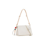 Desigual Borsa Donna Beige Poliestere Bottoni Tracolla - AbbiMar