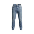 Guess Jeans Uomo Blu Cotone Elastan Zip Bottone Tasche - AbbiMar