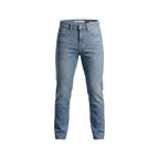 Guess Jeans Uomo Blu Cotone Elastan Zip Bottone Tasche - AbbiMar