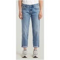 G-Star Jeans Donna Blu Cotone Elastan Zip Bottone - AbbiMar