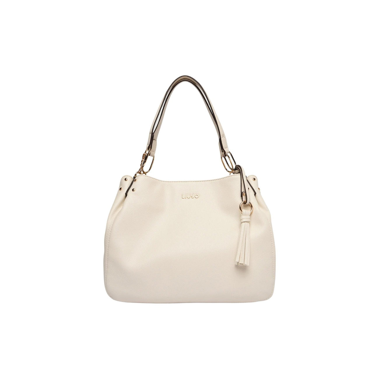 Liu Jo Borsa Donna Nero Poliuretano Tasca Interna Shopper - AbbiMar