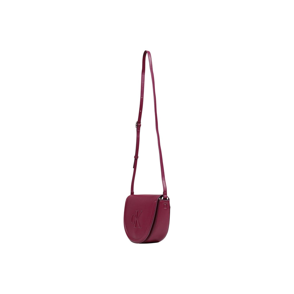 Calvin Klein Borsa Donna Bordeaux Poliuretano Tasca Interna - AbbiMar