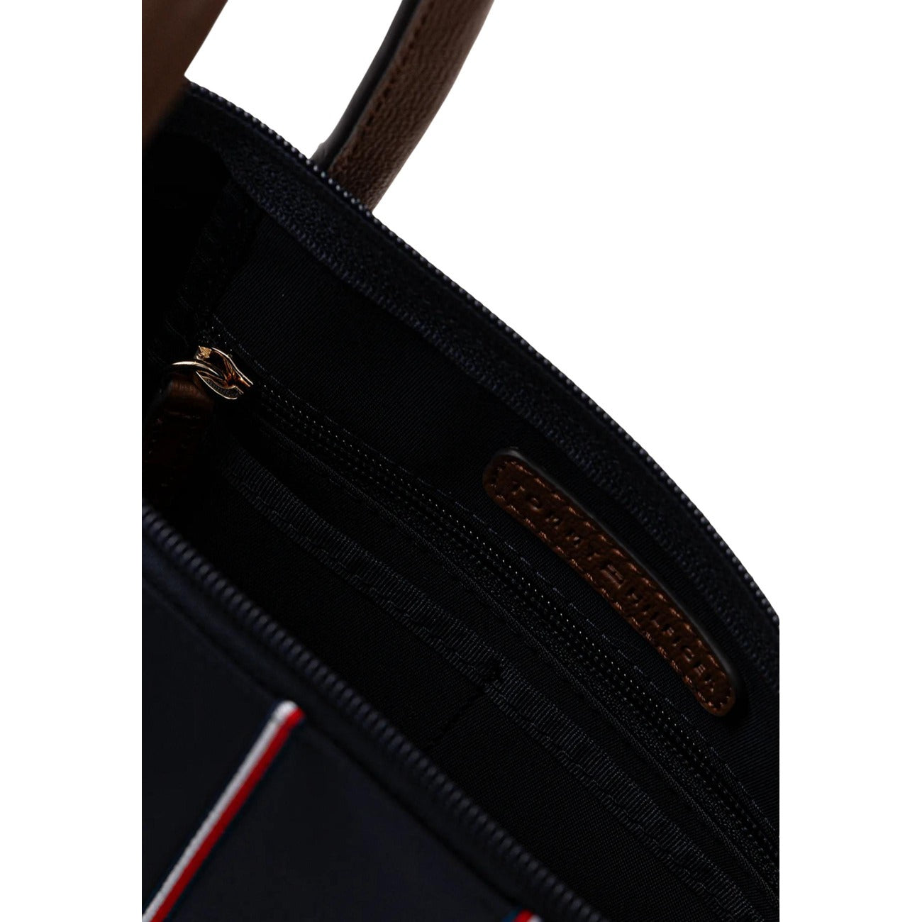 Tommy Hilfiger Borsa Donna Blu Tracolla Nylon Pelle