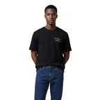 Calvin Klein Jeans T-Shirt Uomo Nero Stampa Grafica - AbbiMar