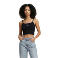 Calvin Klein Jeans Top Donna Bianco Spalline Scollo Quadrato - AbbiMar