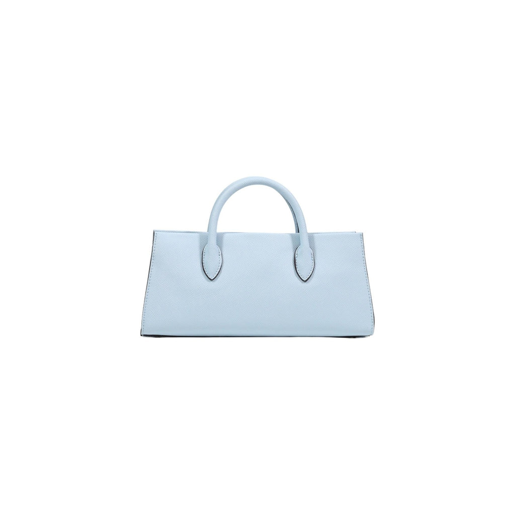 Guess Borsa Donna Azzurro Poliuretano Cerniera Tracolla - AbbiMar