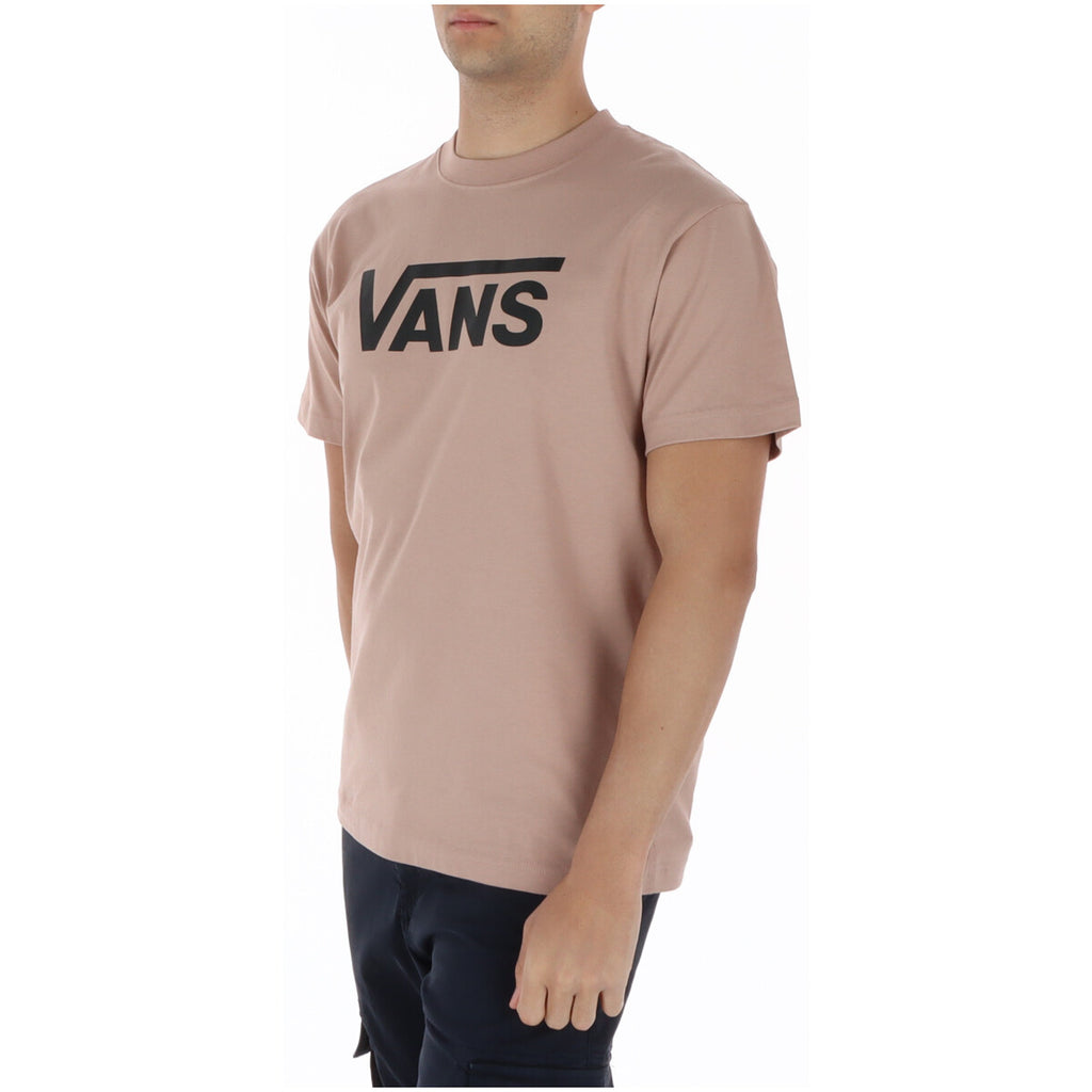 Vans T-Shirt Uomo Marrone Stampa Cotone Maniche Corte - AbbiMar