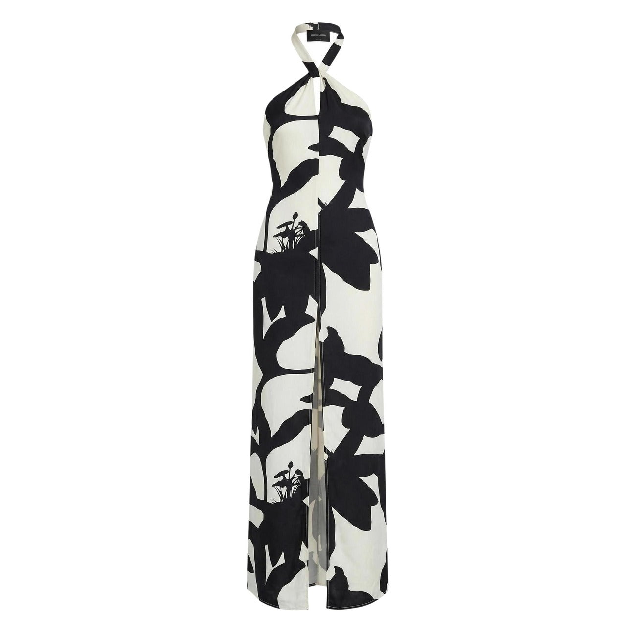 Replay Abito Donna Bianco Floreale Spalline Scollo V - AbbiMar