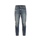 Antony Morato Jeans Uomo Blu Cotone Elastan Zip Bottone - AbbiMar