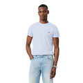 Lacoste T-Shirt Uomo Azzurro Cotone Maniche Corte - AbbiMar