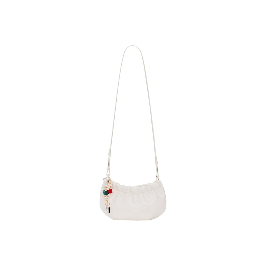 Desigual Borsa Donna Beige Poliestere Cerniera Tracolla - AbbiMar