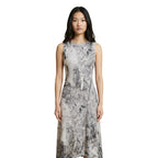Desigual Abito Donna Grigio Stampa Smanicato - AbbiMar