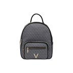 Valentino Bags Borsa Donna Nero Cerniera Tasche Interne Esterne - AbbiMar