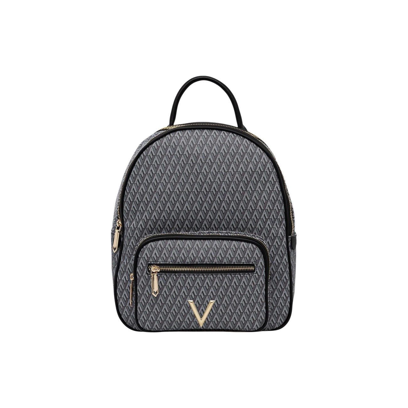 Valentino Bags Borsa Donna Nero Cerniera Tasche Interne Esterne - AbbiMar