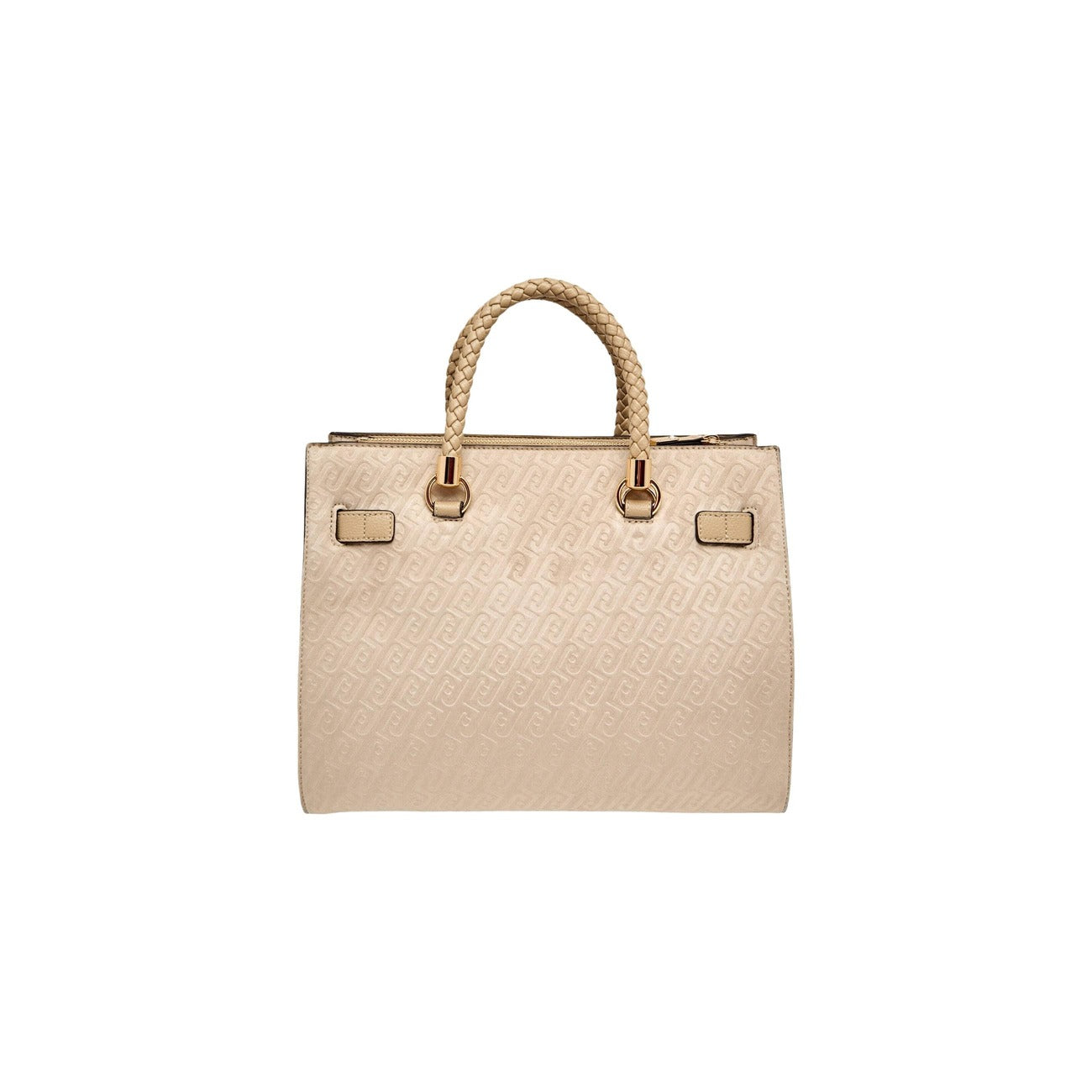 Liu Jo Borsa Donna Beige Poliestere Tasca Interna Grande - AbbiMar