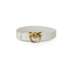 Pinko Cintura Donna Bianco Pelle - AbbiMar