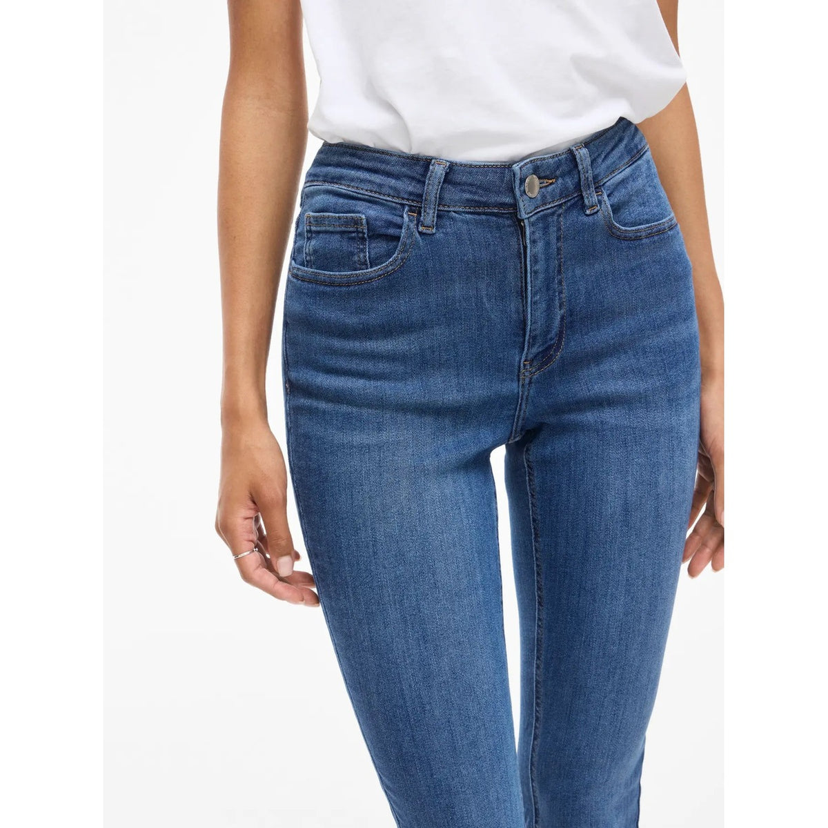 Vila Clothes Jeans Donna