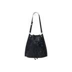 Desigual Borsa Donna Nero Poliestere Lacci Grande - AbbiMar