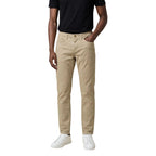 Jeckerson Pantaloni Uomo Beige Ciniglia Zip Tasche - AbbiMar