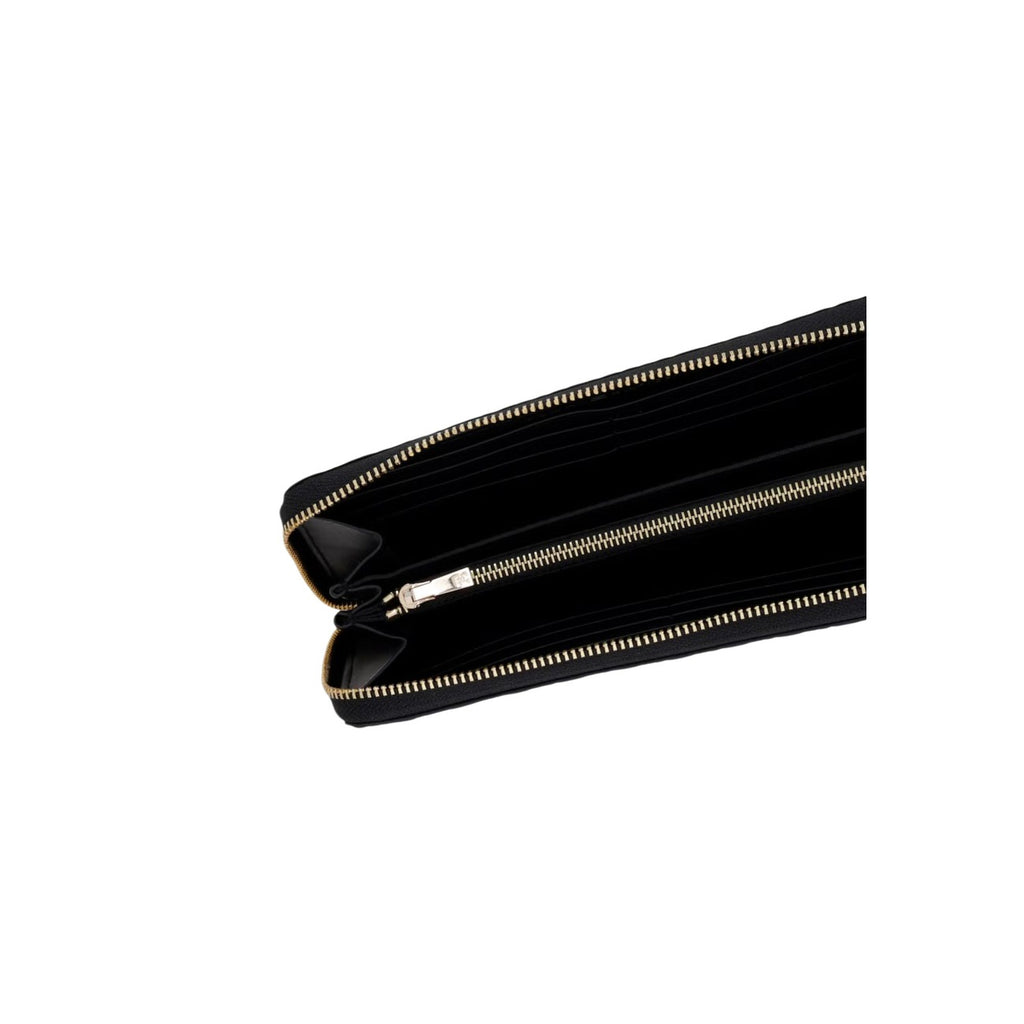 Tommy Hilfiger Portafogli Donna Nero Cerniera Poliuretano - AbbiMar