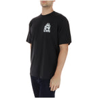 Vans T-Shirt Uomo Nero Stampa Maniche Corte Cotone - AbbiMar
