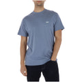 Vans T-Shirt Uomo Azzurro Cotone Maniche Corte - AbbiMar