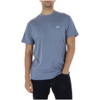 Vans T-Shirt Uomo Azzurro Cotone Maniche Corte - AbbiMar
