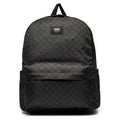 Vans Zaino Uomo Nero Quadri Poliestere Cerniera Tasche - AbbiMar
