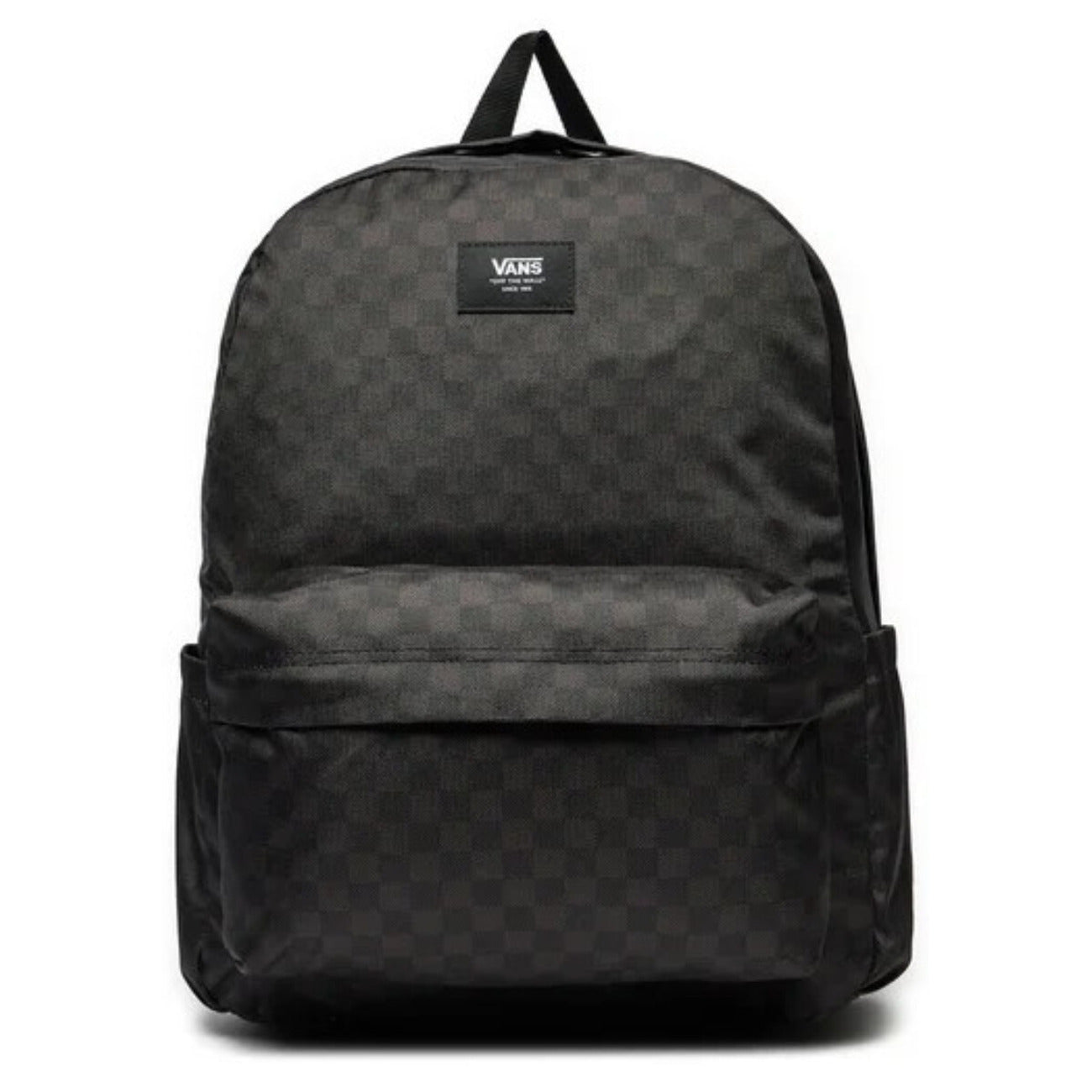 Vans Zaino Uomo Nero Quadri Poliestere Cerniera Tasche - AbbiMar