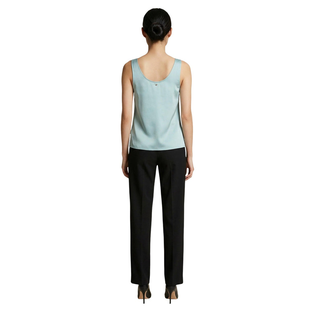 Artigli Canotta Donna Verde Smanicato Scollo V Made in Italy - AbbiMar