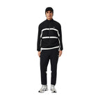 Lacoste Tuta Uomo Nero Stampa Cappuccio Cerniera - AbbiMar