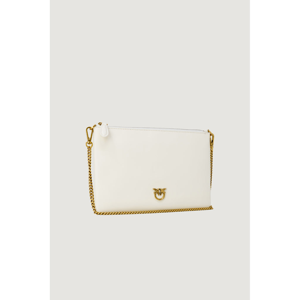 Pinko Borsa Donna Beige Ecopelle Cerniera Flat - AbbiMar