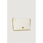 Pinko Borsa Donna Beige Ecopelle Cerniera Flat - AbbiMar