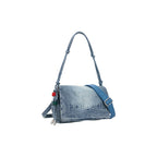 Desigual Borsa Donna Azzurro Poliestere Tracolla - AbbiMar