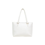 Liu Jo Borsa Donna Beige Poliuretano Tasca Shopper Grande - AbbiMar