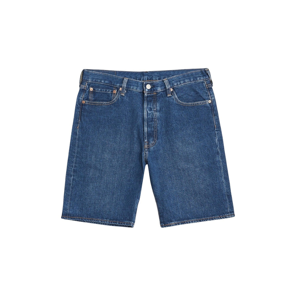 Levis® Bermuda Uomo Blu Cotone Bottoni Tasche - AbbiMar