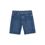 Levis® Bermuda Uomo Blu Cotone Bottoni Tasche - AbbiMar