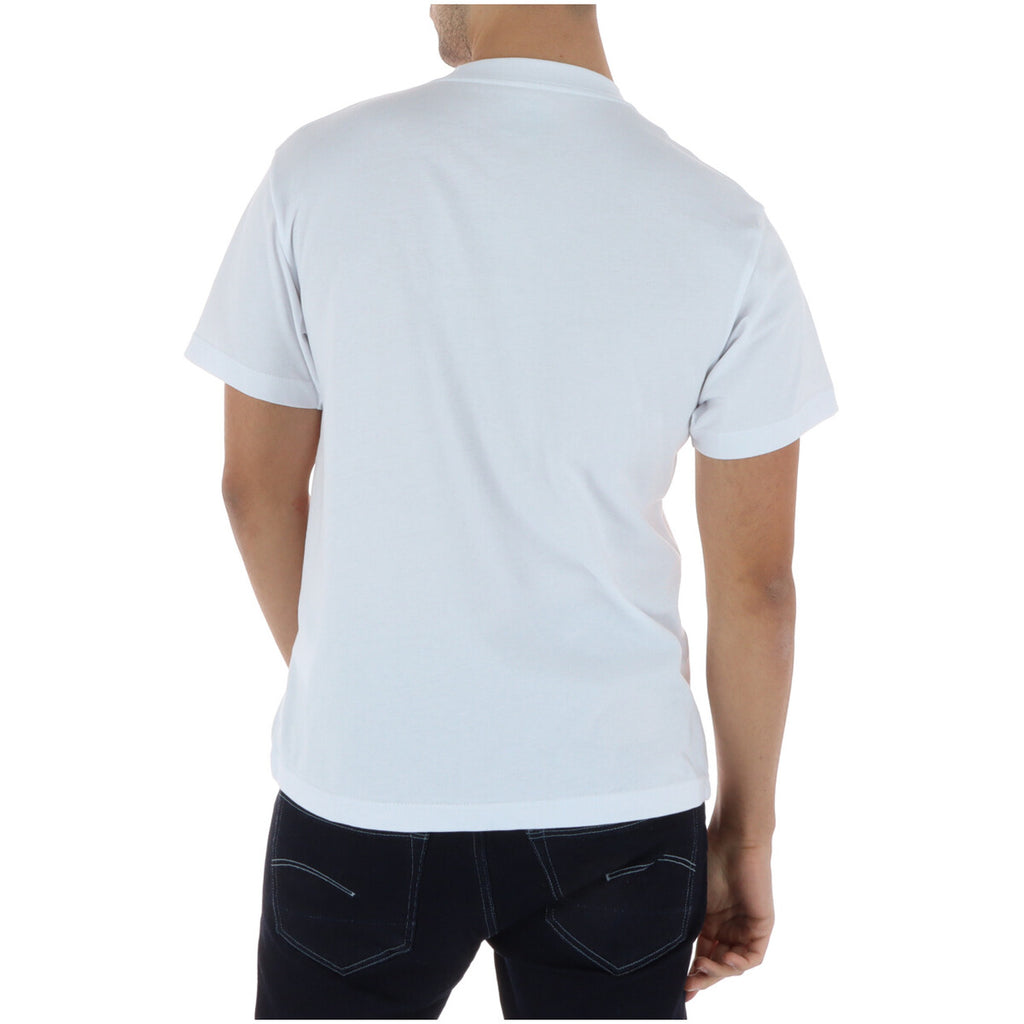 Vans T-Shirt Uomo Bianco Cotone Maniche Corte - AbbiMar