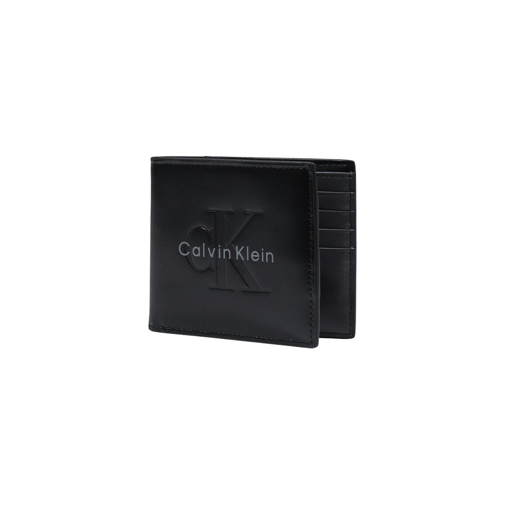 Calvin Klein Portafogli Uomo Nero Pelle Scomparti - AbbiMar