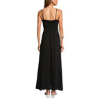 Morgan De Toi Abito Donna Nero Spalline Scollo V - AbbiMar