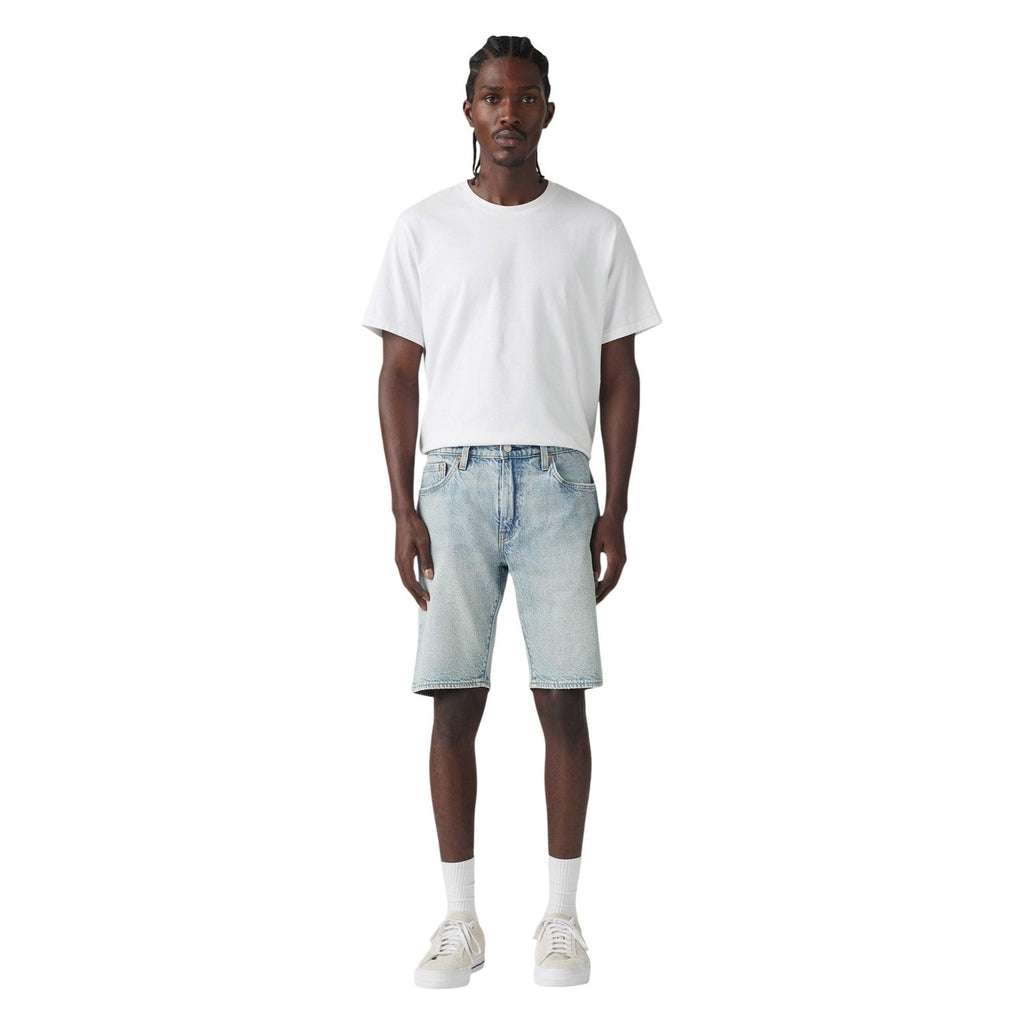 Levis® Bermuda Uomo Azzurro Cotone Bottoni Tasche - AbbiMar