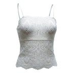 Morgan De Toi Top Donna Bianco Spalline Scollo V - AbbiMar
