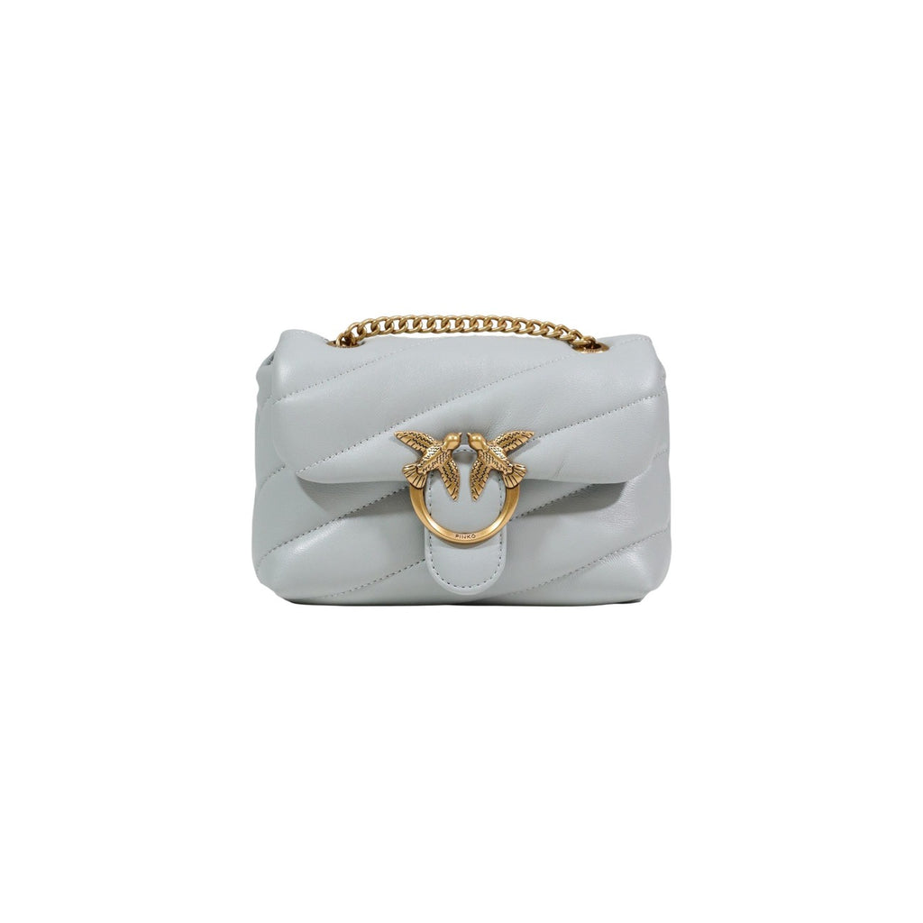 Pinko Borsa Donna Grigio Pelle Gancio Tracolla Mini - AbbiMar