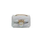 Pinko Borsa Donna Grigio Pelle Gancio Tracolla Mini - AbbiMar