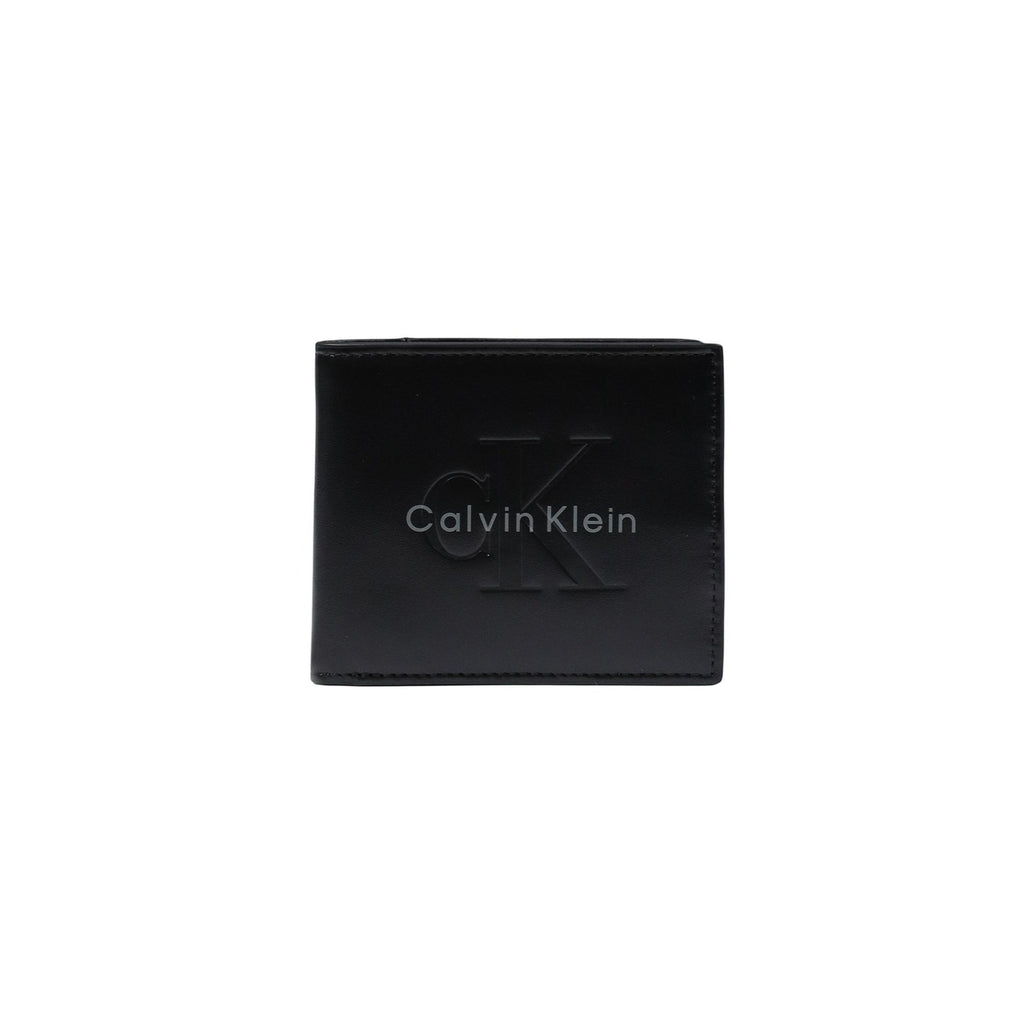 Calvin Klein Portafogli Uomo Nero Pelle Scomparti - AbbiMar