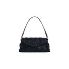 Desigual Borsa Donna Nero Poliestere Bottoni Tracolla - AbbiMar